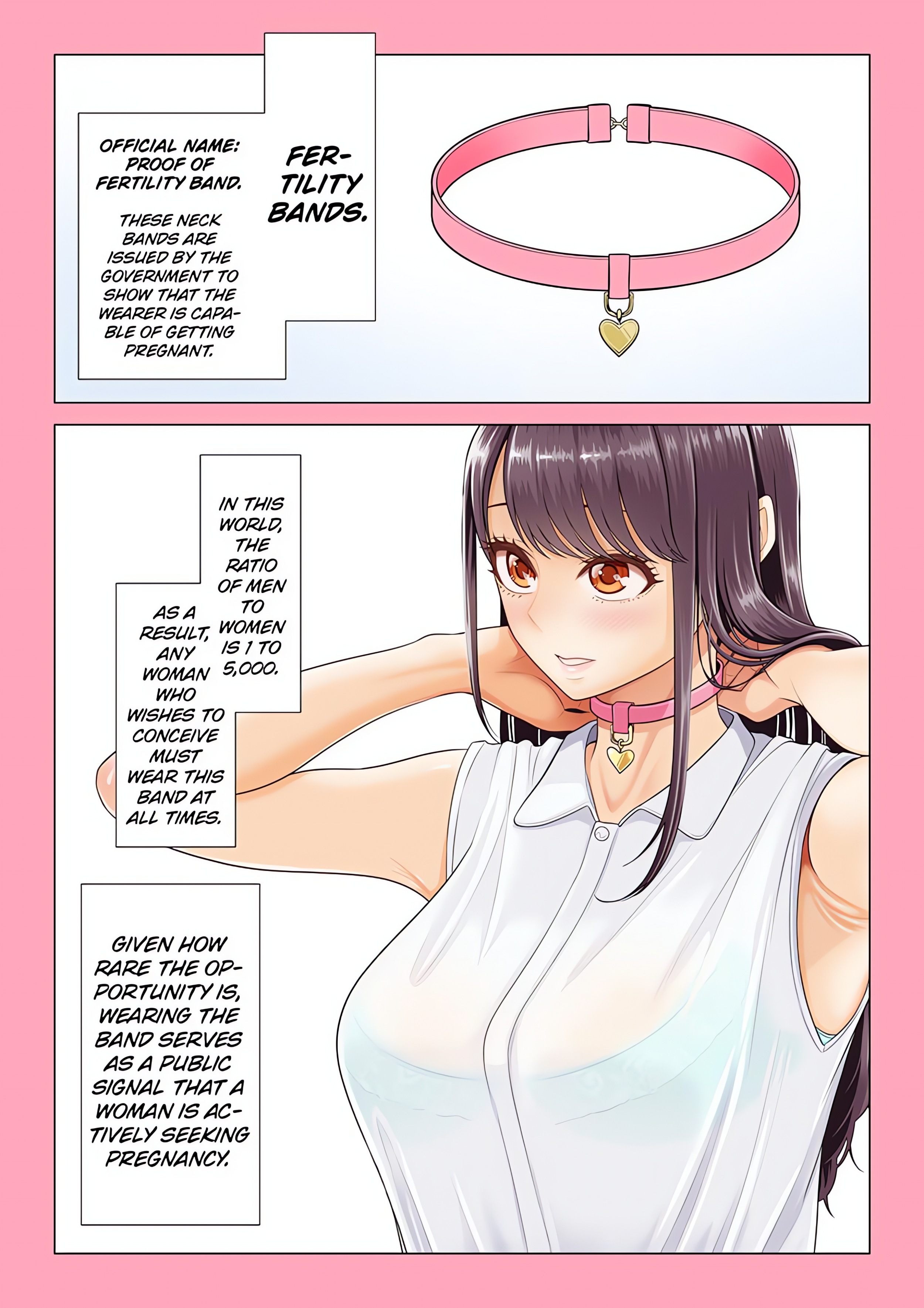In a World Where Males Are Nearly Extinct, Semen Has Become a Precious Resource. Page 3 - MangaHe