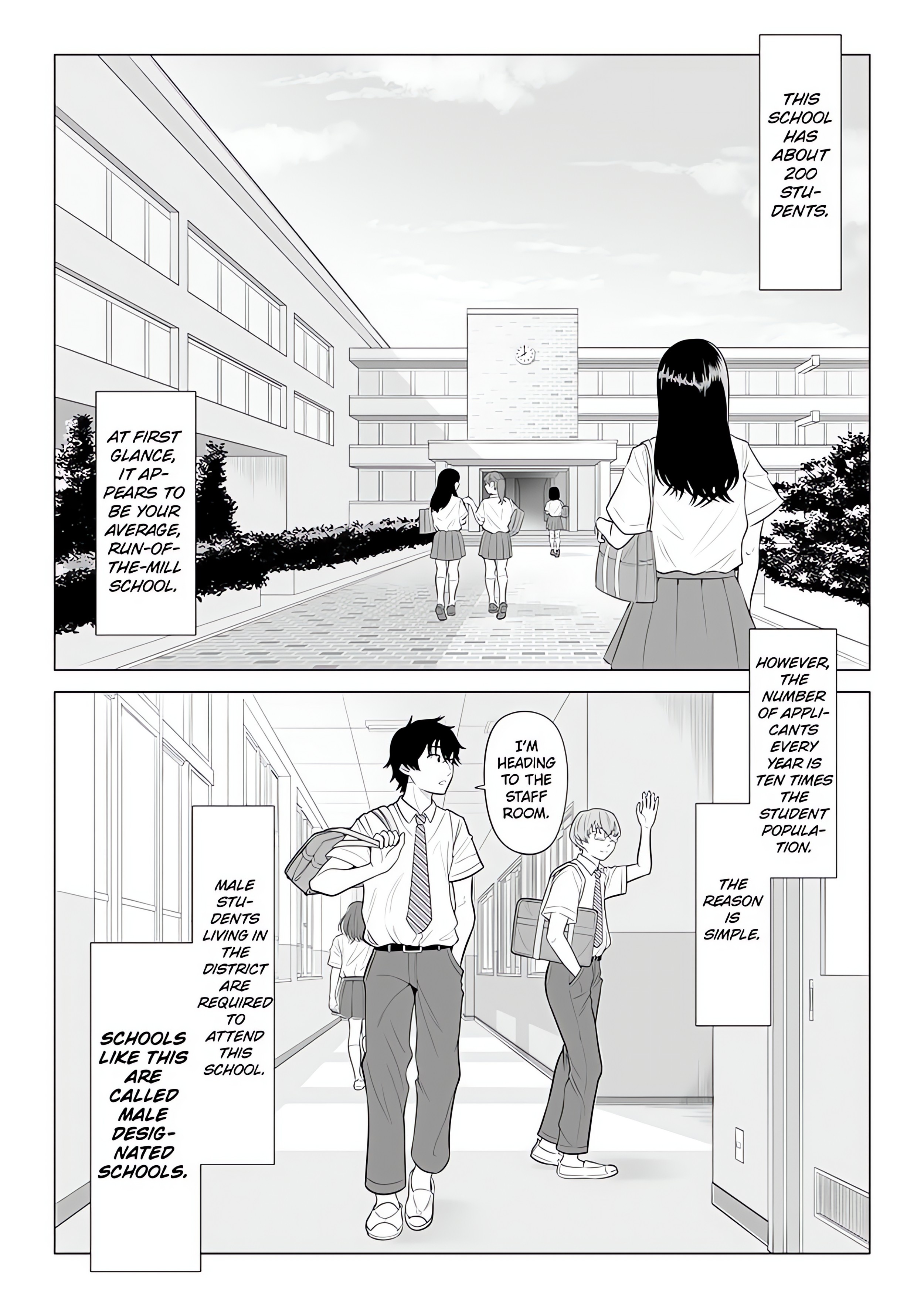 In a World Where Males Are Nearly Extinct, Semen Has Become a Precious Resource. Page 6 - MangaHe