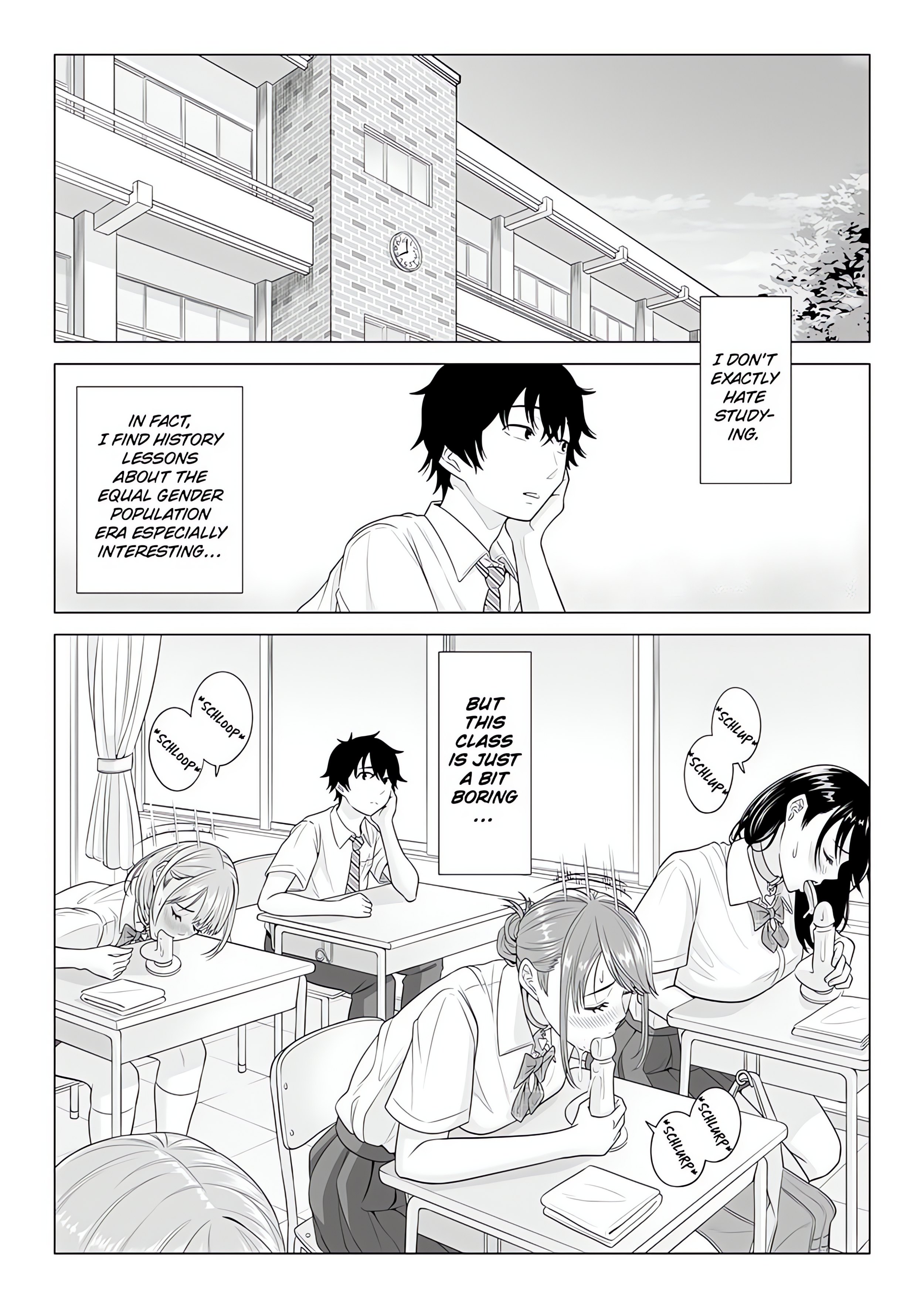 In a World Where Males Are Nearly Extinct, Semen Has Become a Precious Resource. Page 4 - MangaHe