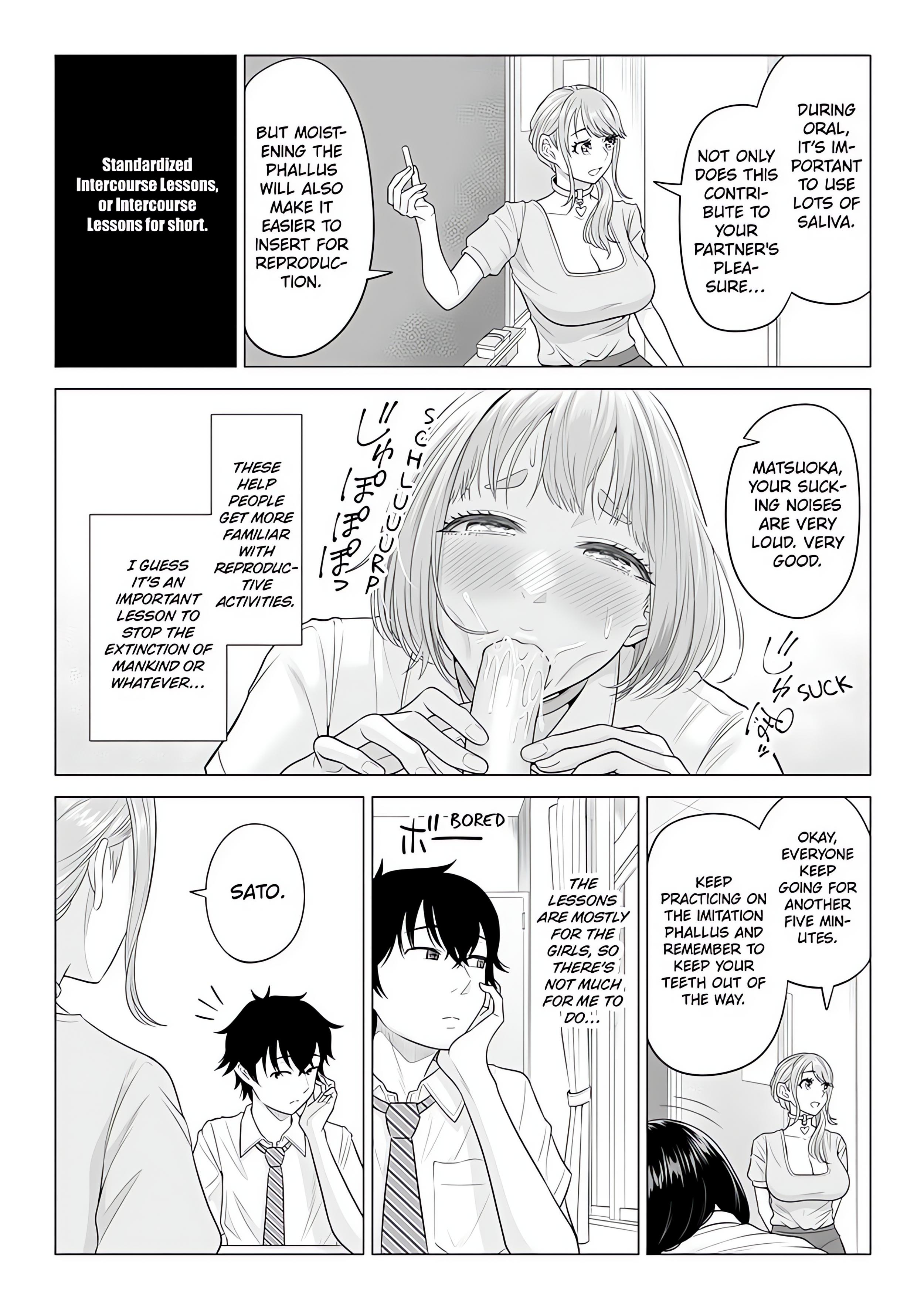 In a World Where Males Are Nearly Extinct, Semen Has Become a Precious Resource. Page 5 - MangaHe
