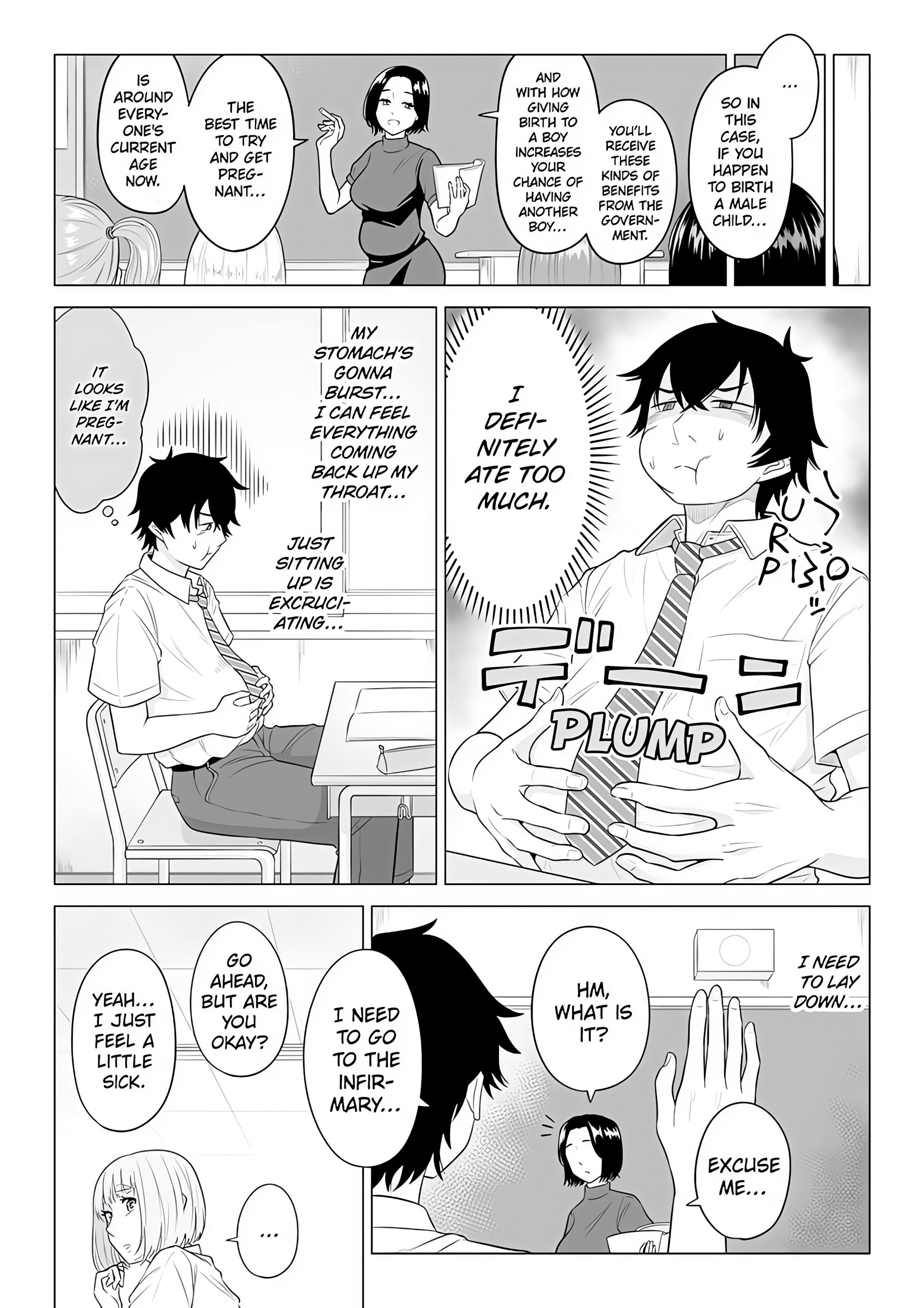 In a World Where Males Are Nearly Extinct, Semen Has Become a Precious Resource. Page 8 - MangaHe