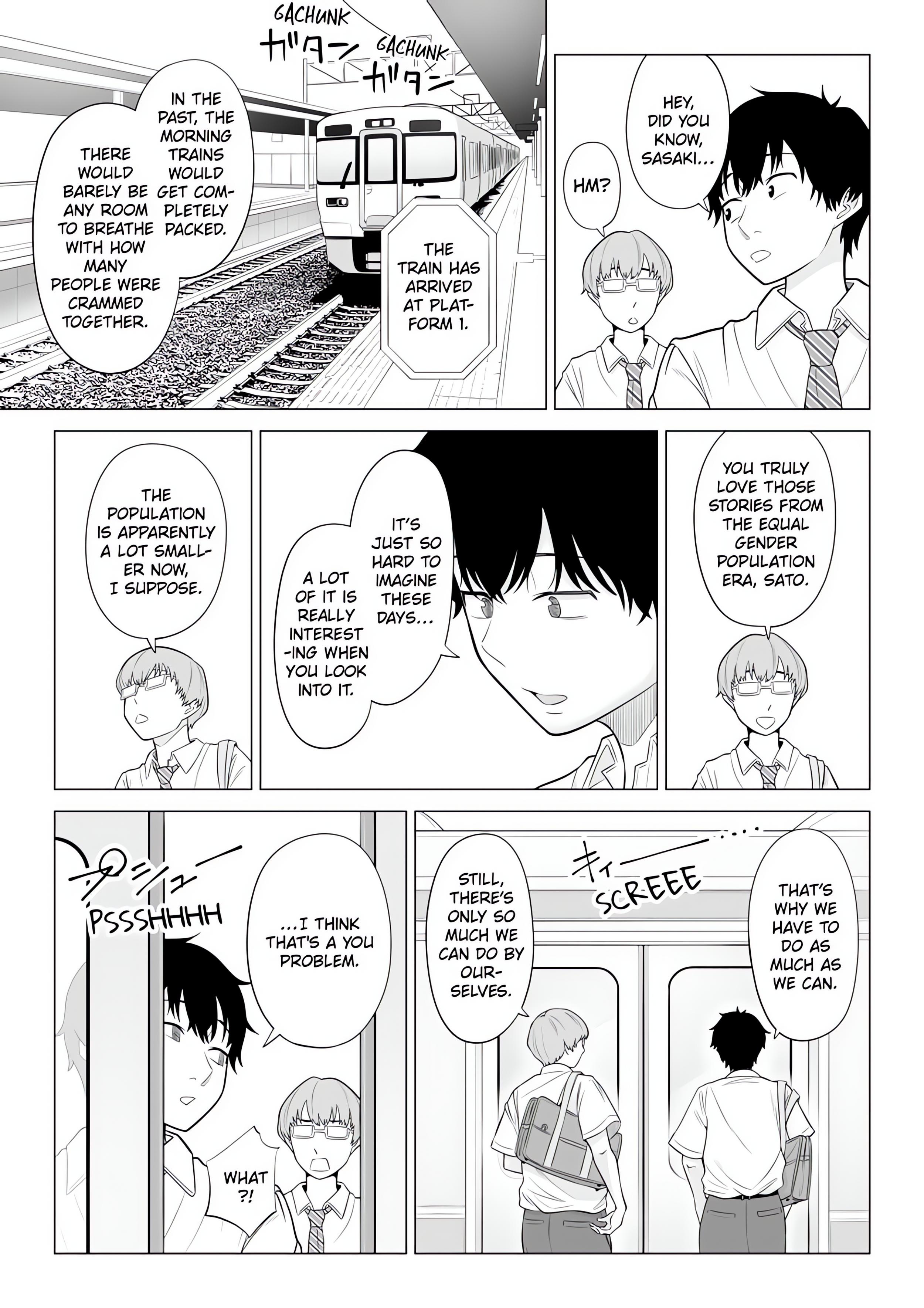 In a World Where Males Are Nearly Extinct, Semen Has Become a Precious Resource. Page 2 - MangaHe