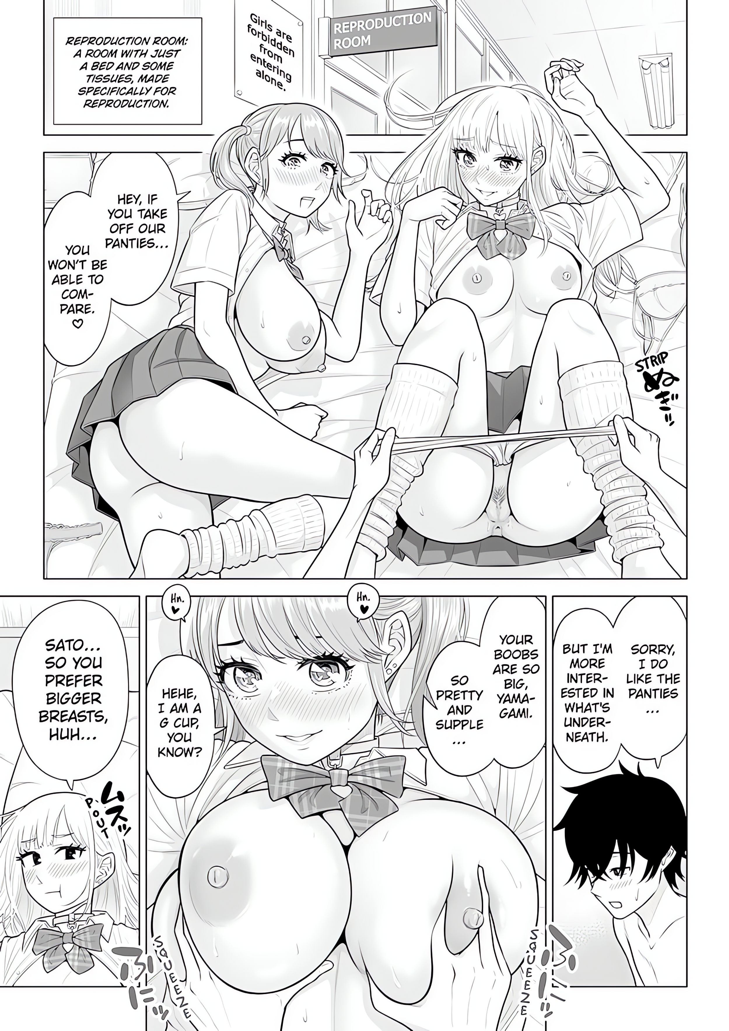 In a World Where Males Are Nearly Extinct, Semen Has Become a Precious Resource. Page 7 - MangaHe
