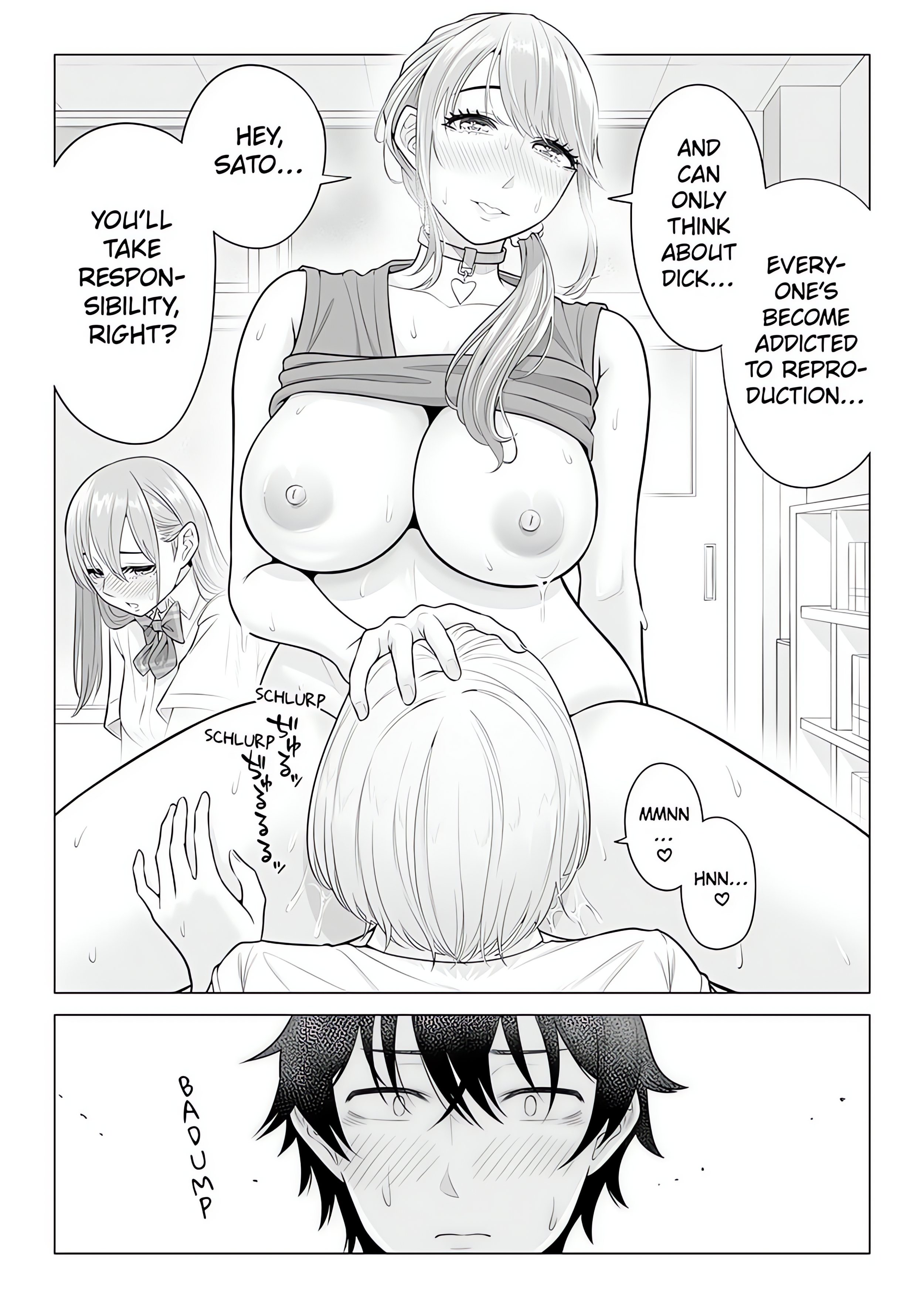 In a World Where Males Are Nearly Extinct, Semen Has Become a Precious Resource. Page 7 - MangaHe