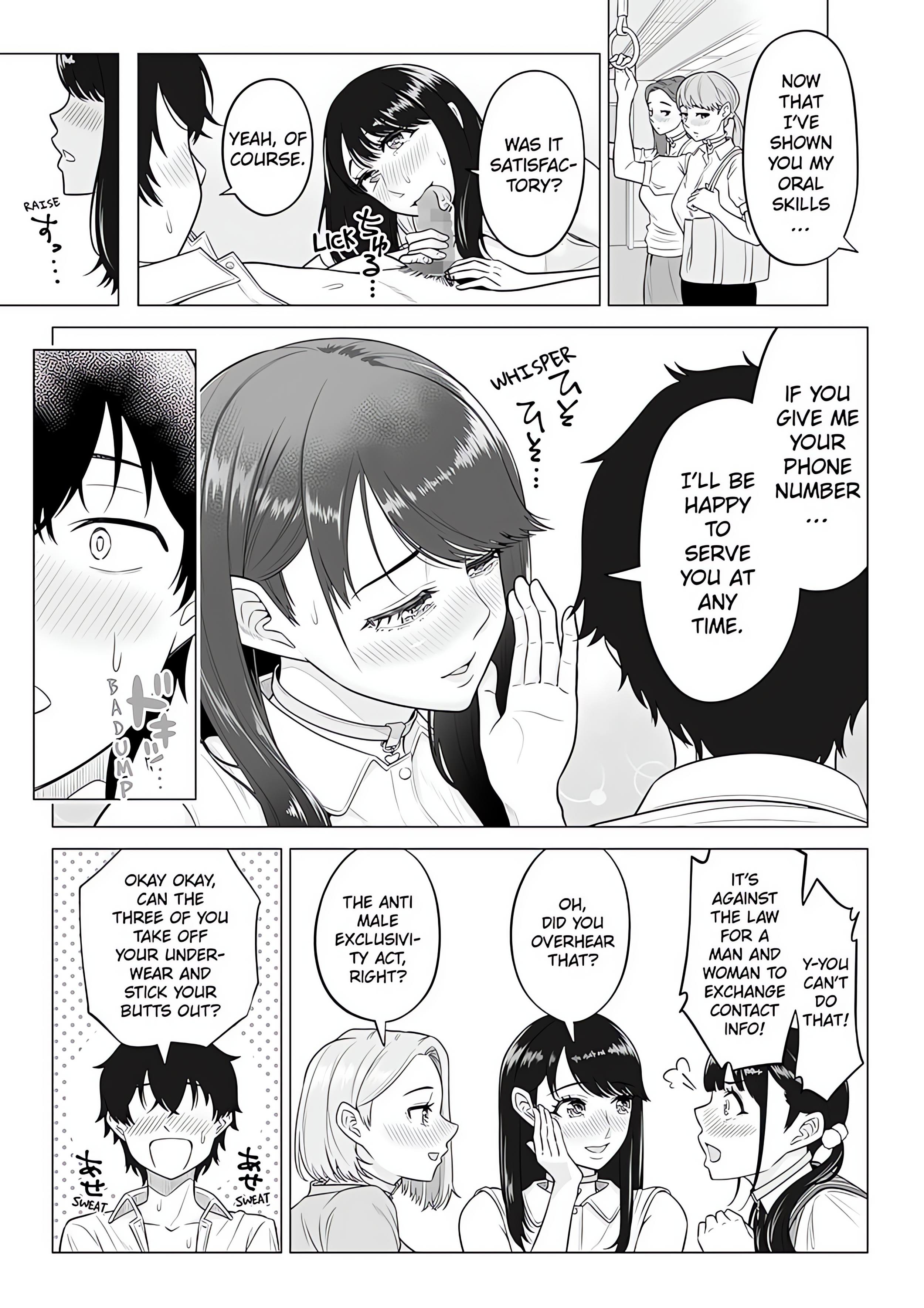 In a World Where Males Are Nearly Extinct, Semen Has Become a Precious Resource. Page 3 - MangaHe