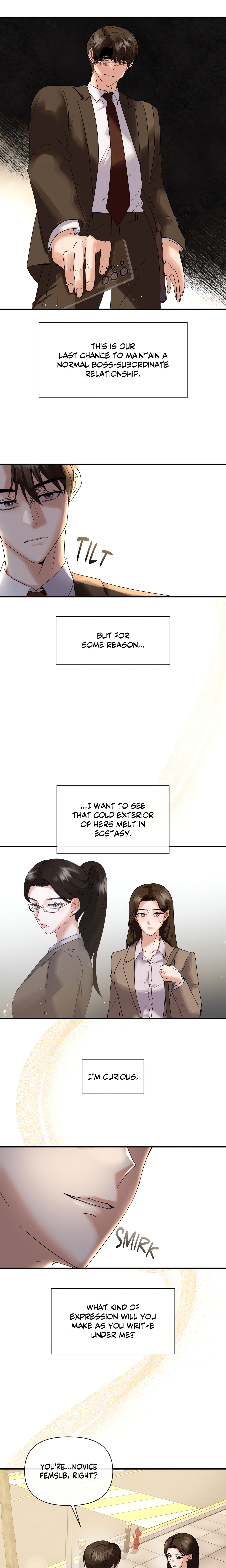 Domming My Boss Page 19 - MangaHe