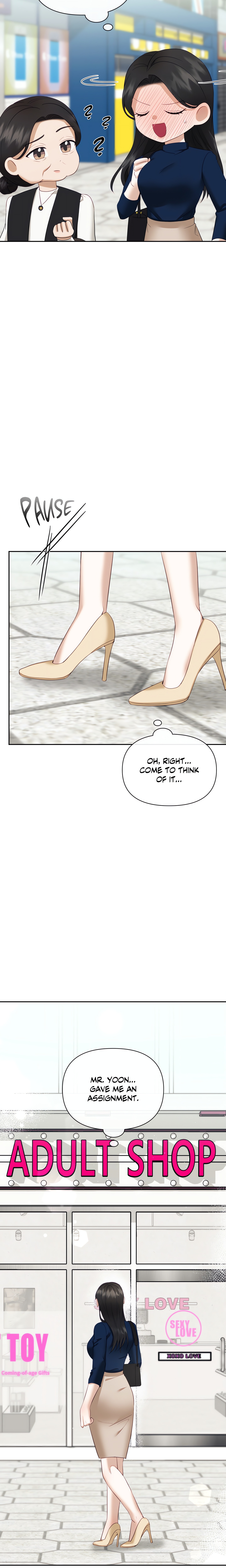 Domming My Boss Page 12 - MangaHe
