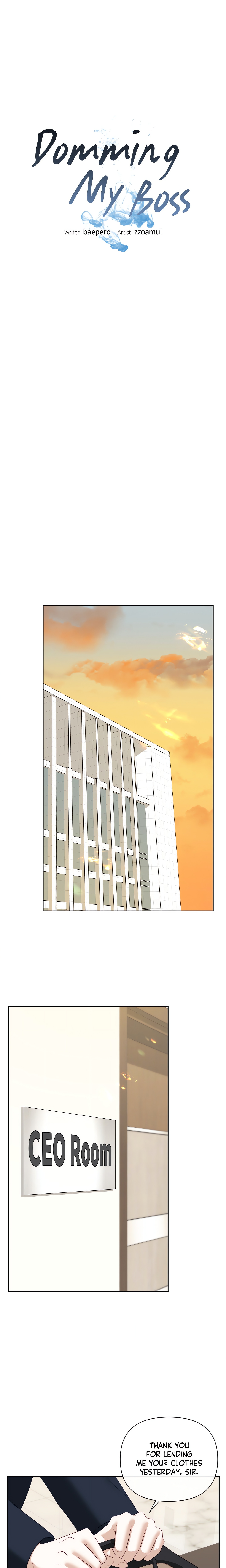 Domming My Boss Page 6 - MangaHe