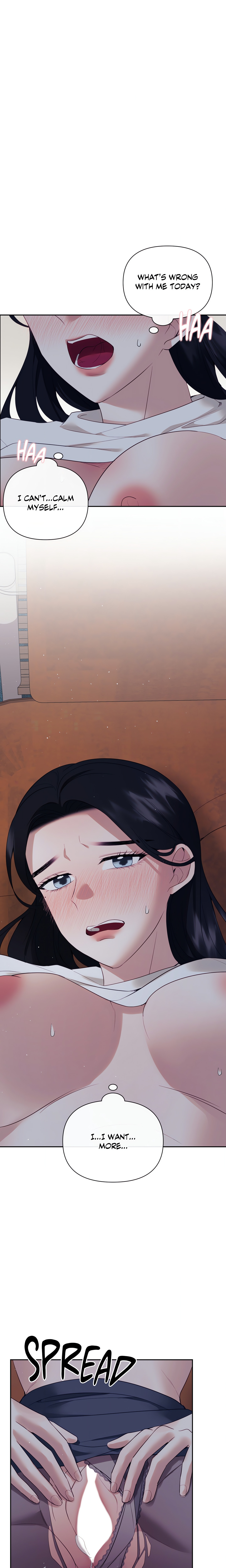 Domming My Boss Page 21 - MangaHe