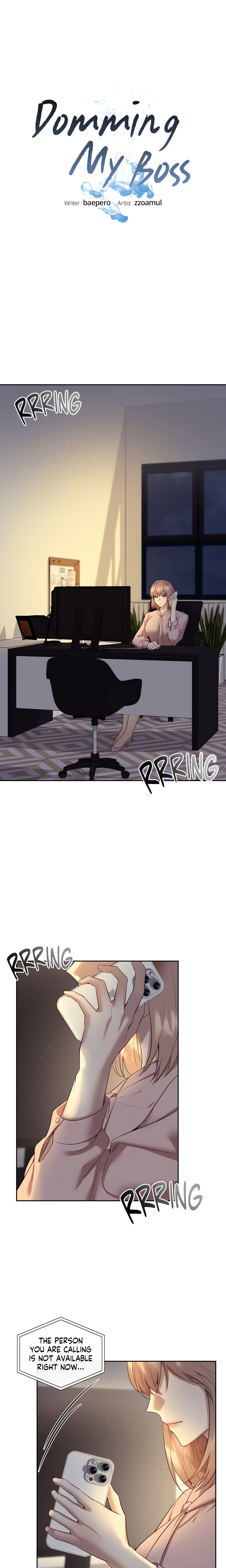 Domming My Boss Page 2 - MangaHe