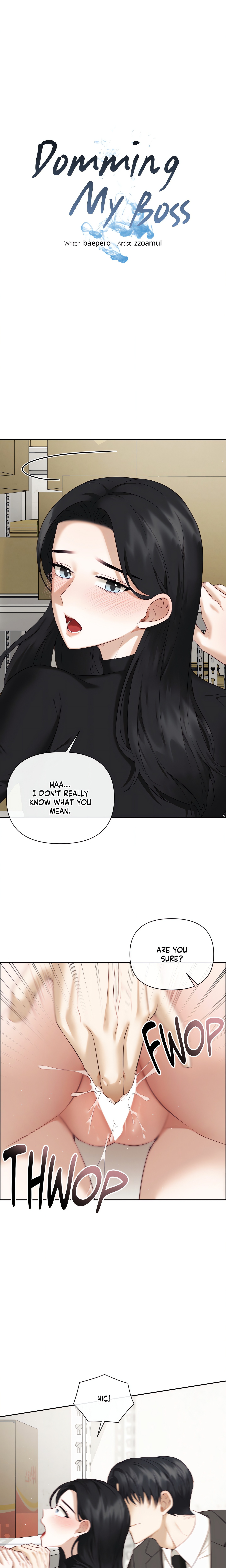 Domming My Boss Page 2 - MangaHe