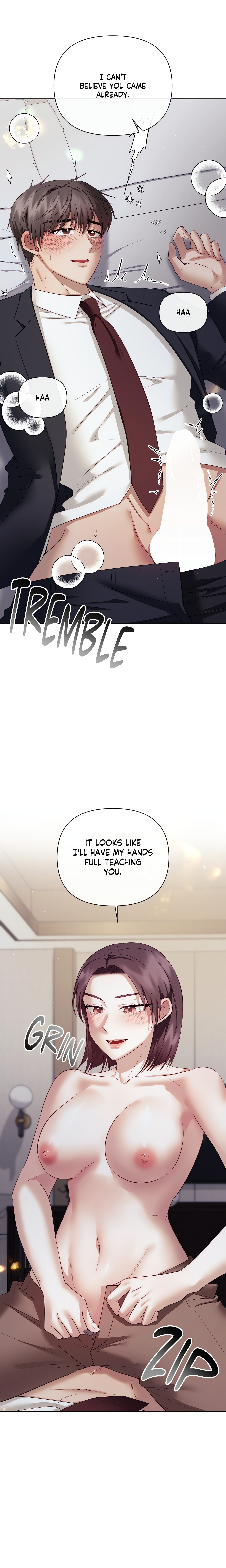 Domming My Boss Page 18 - MangaHe