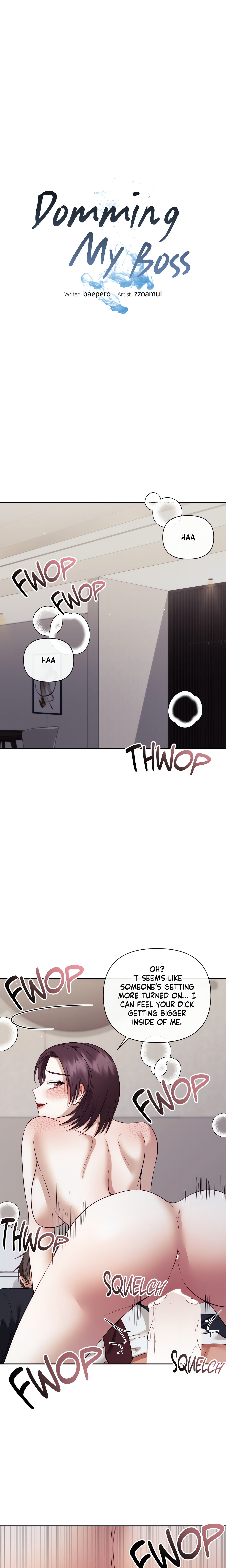 Domming My Boss Page 2 - MangaHe