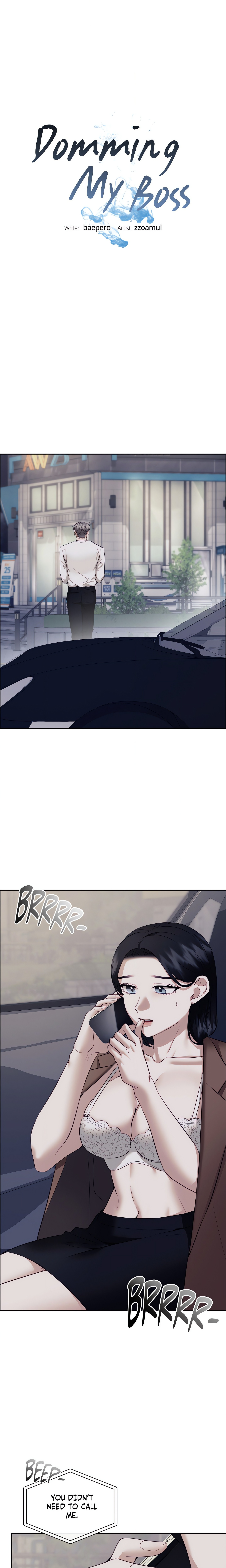 Domming My Boss Page 10 - MangaHe