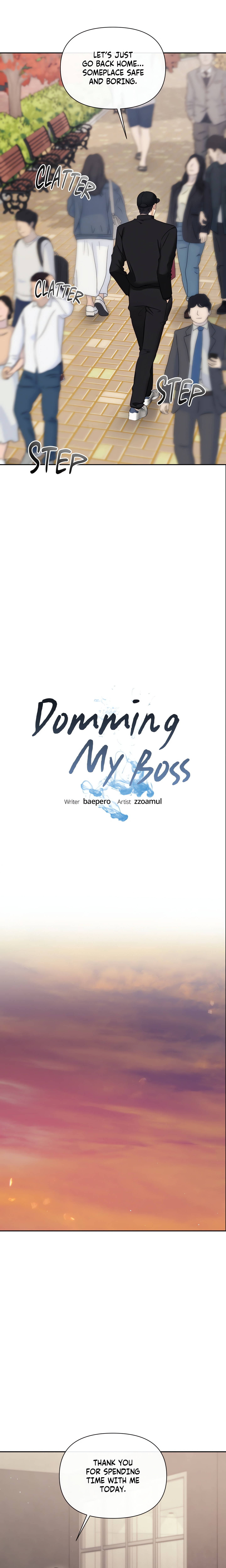 Domming My Boss Page 8 - MangaHe