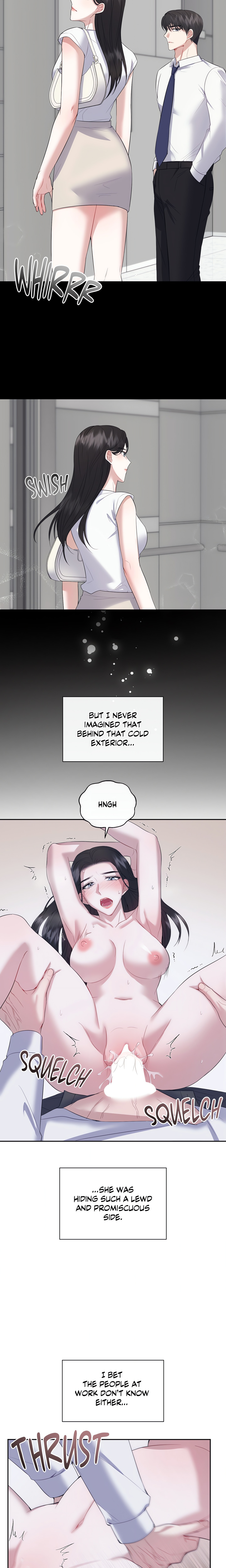 Domming My Boss Page 14 - MangaHe