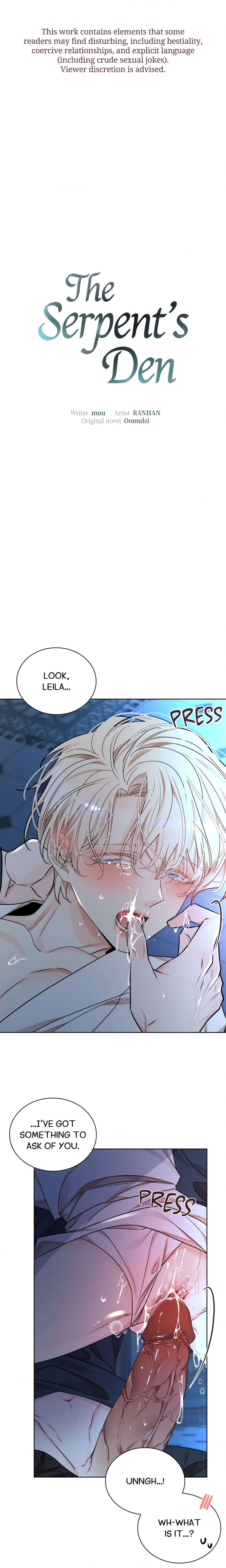 The Serpent’s Den (Uncensored) Page 3 - MangaHe