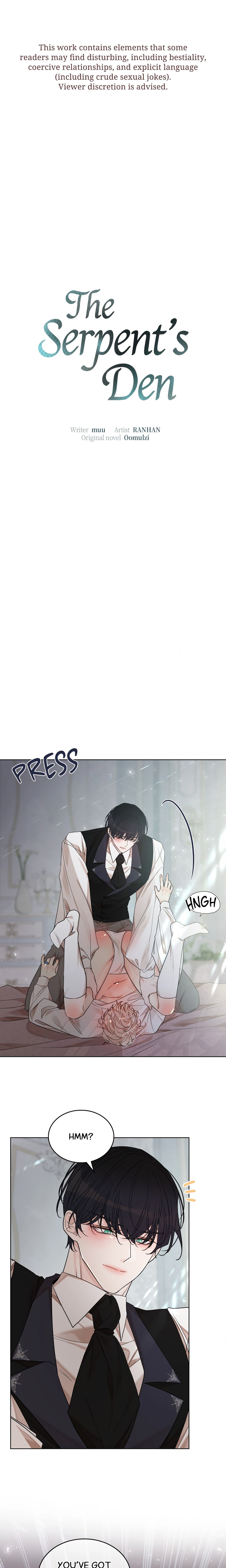 The Serpent’s Den (Uncensored) Page 3 - MangaHe
