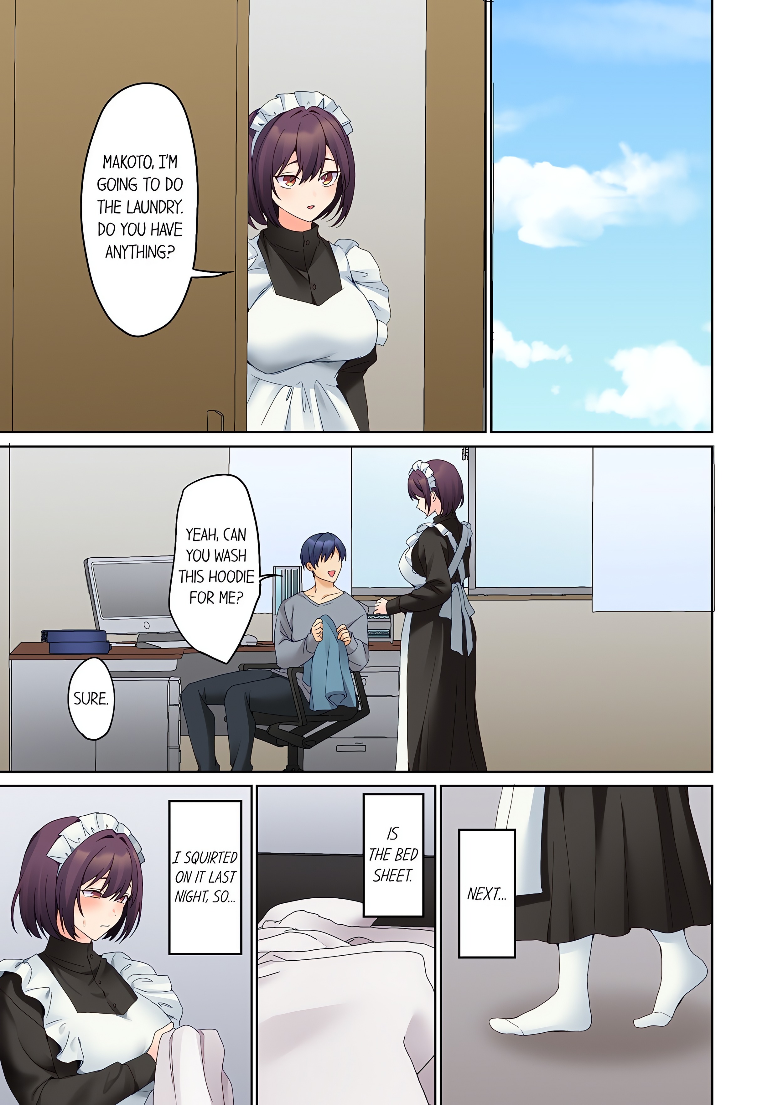 The Quiet Girl’s Erogenous Zone – She Doesn’t Moan, but Her Body is Honest, She is Wet Page 2 - MangaHe