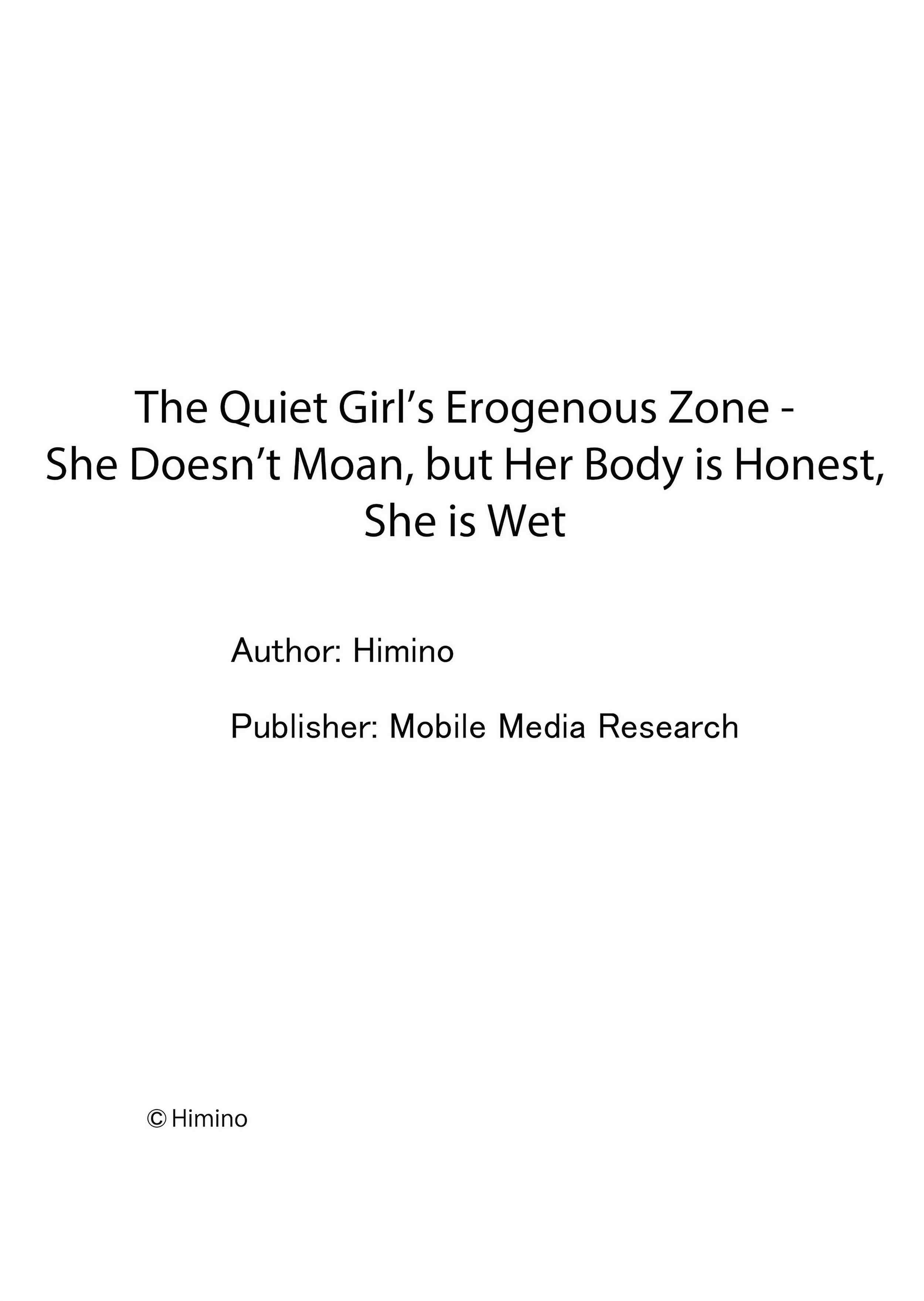 The Quiet Girl’s Erogenous Zone – She Doesn’t Moan, but Her Body is Honest, She is Wet Page 11 - MangaHe