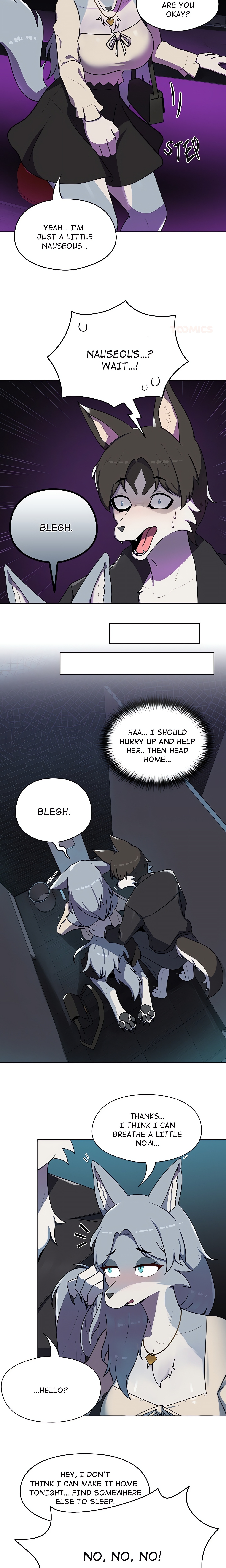 Paws on Campus Page 4 - MangaHe