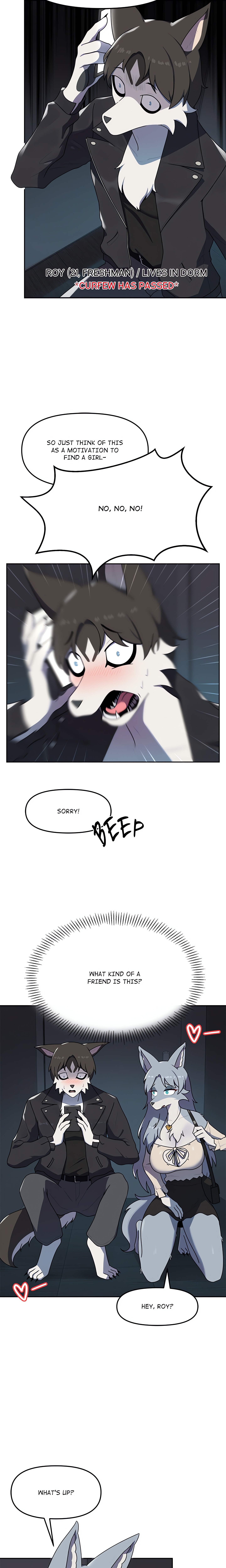 Paws on Campus Page 4 - MangaHe