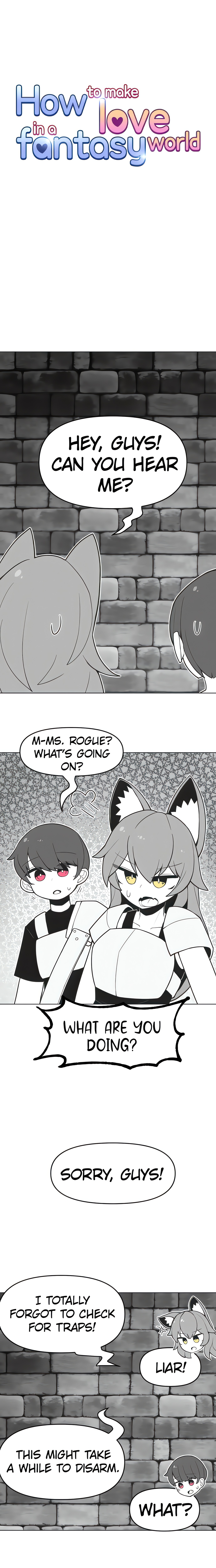 How to make love in a fantasy world (Official) Page 2 - MangaHe