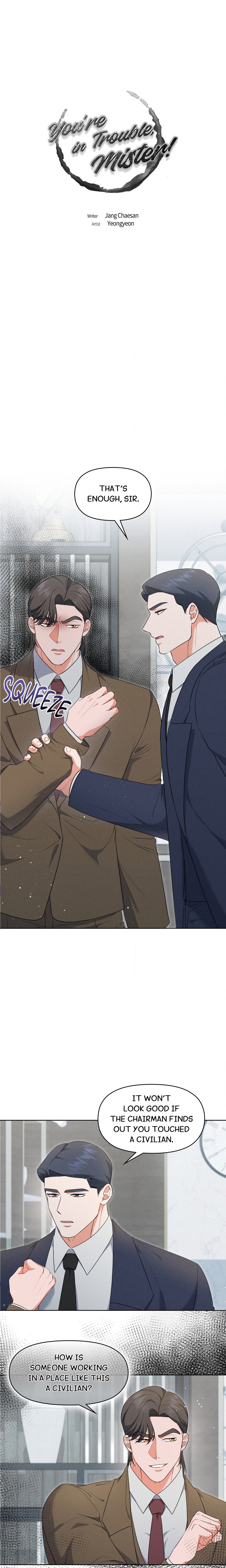 You’re in Trouble, Mister! Page 3 - MangaHe
