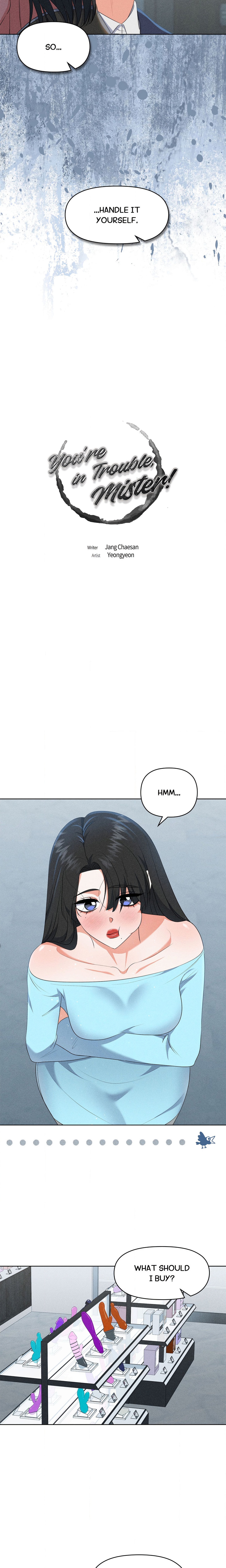 You’re in Trouble, Mister! Page 10 - MangaHe