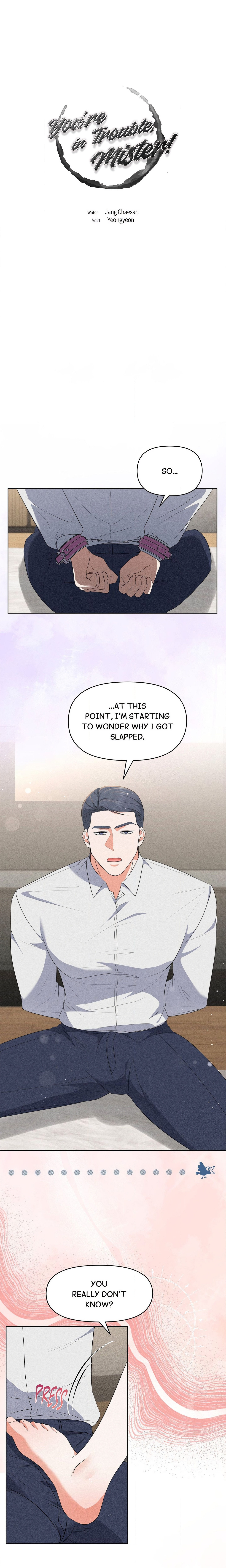 You’re in Trouble, Mister! Page 3 - MangaHe