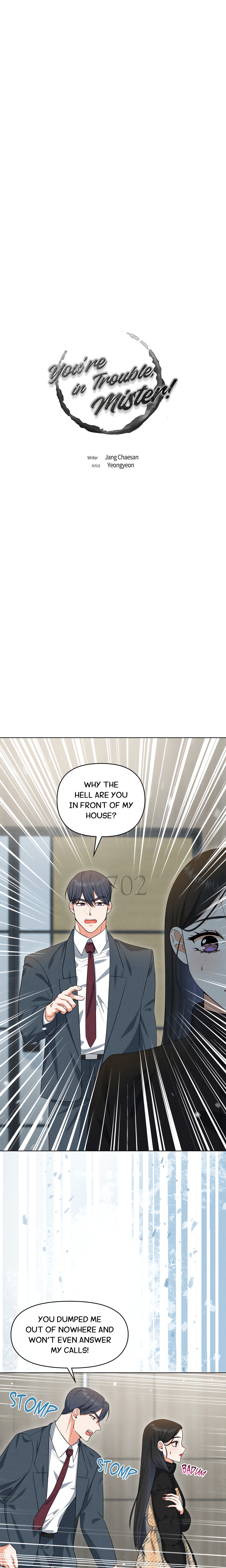You’re in Trouble, Mister! Page 6 - MangaHe