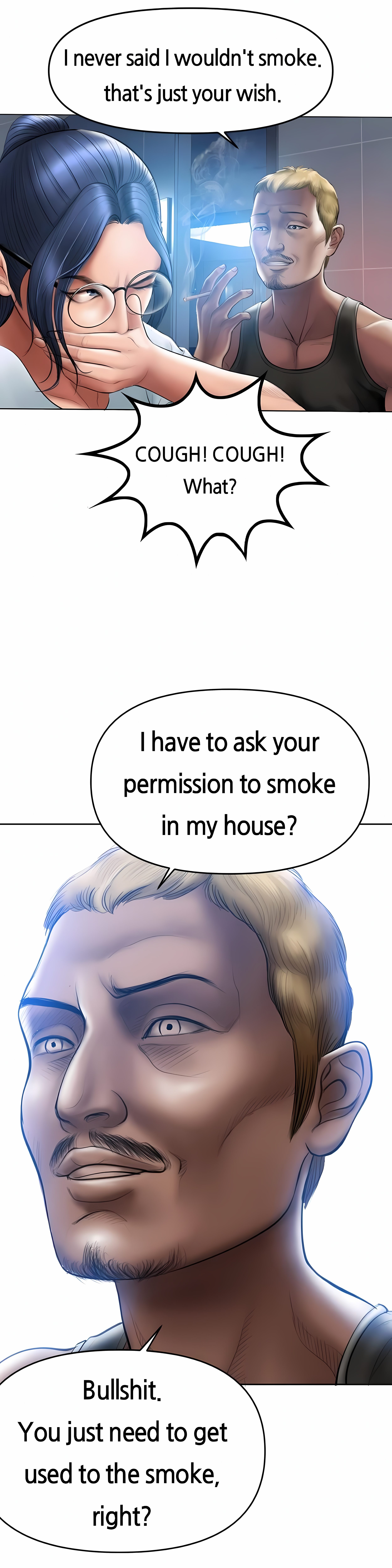 Smoking Hypnosis Page 24 - MangaHe