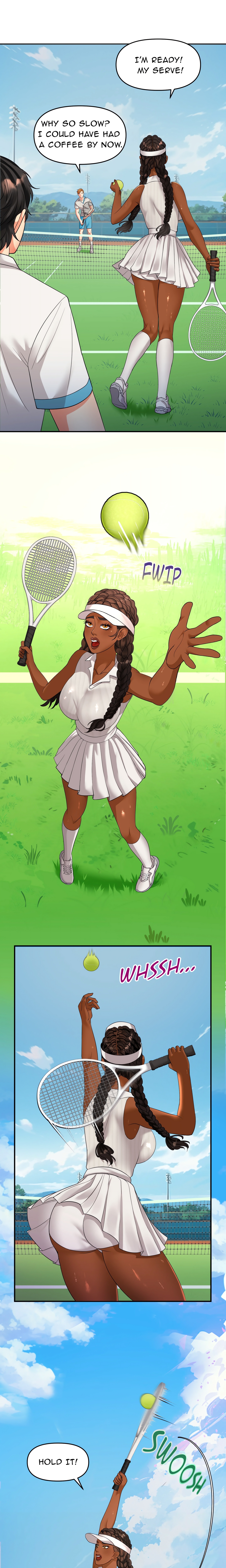 Huge Tennis (Uncensored) Page 12 - MangaHe