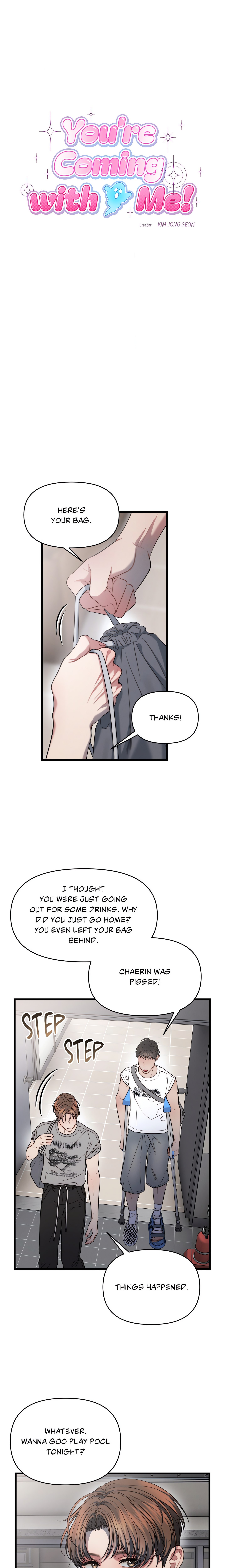 You’re Coming With Me! Page 3 - MangaHe