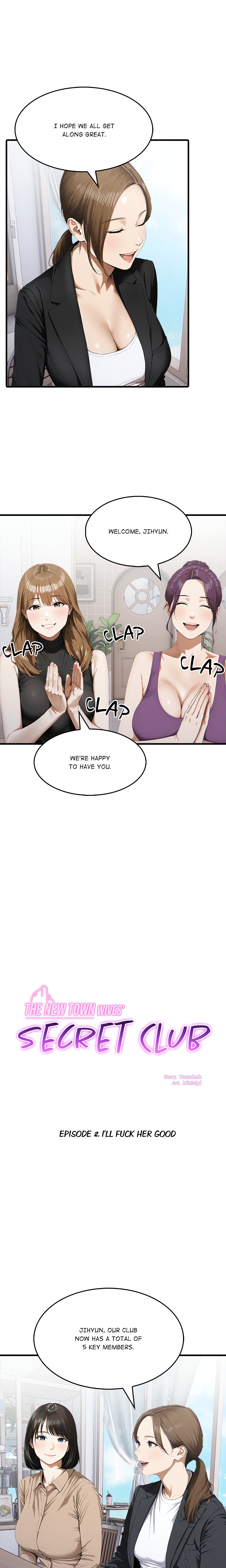 The New Town Wives’ Secret Club Page 4 - MangaHe