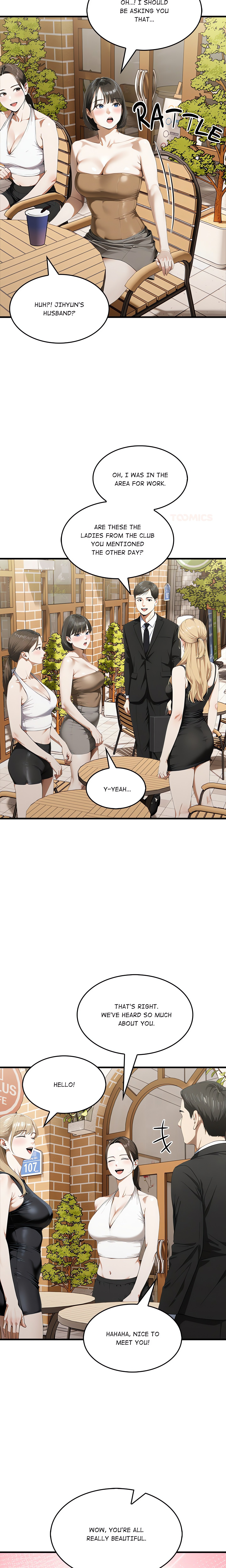The New Town Wives’ Secret Club Page 13 - MangaHe