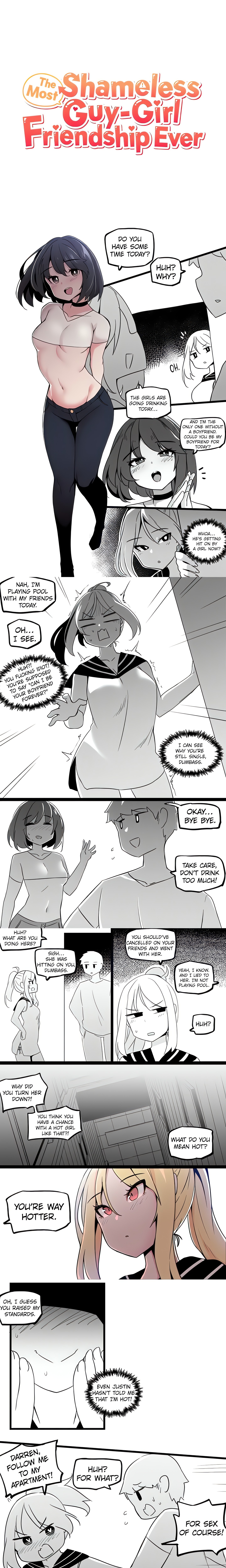 The Most Shameless Guy-Girl Friendship Ever (Official) Page 3 - MangaHe