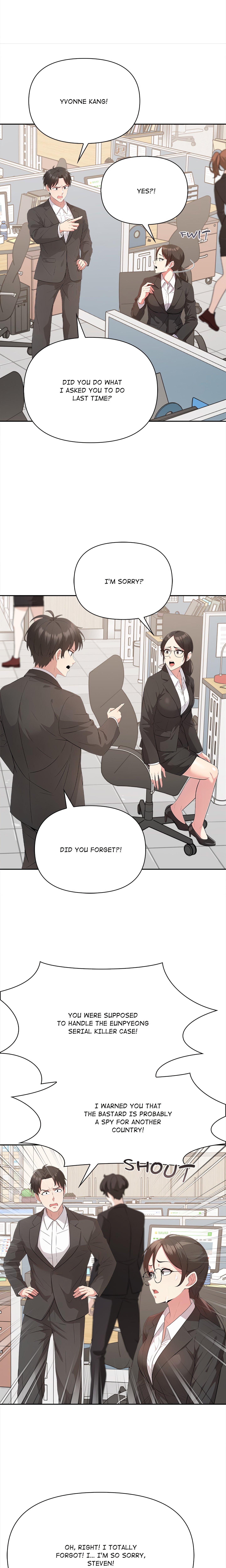 The Interrogation Room Page 12 - MangaHe