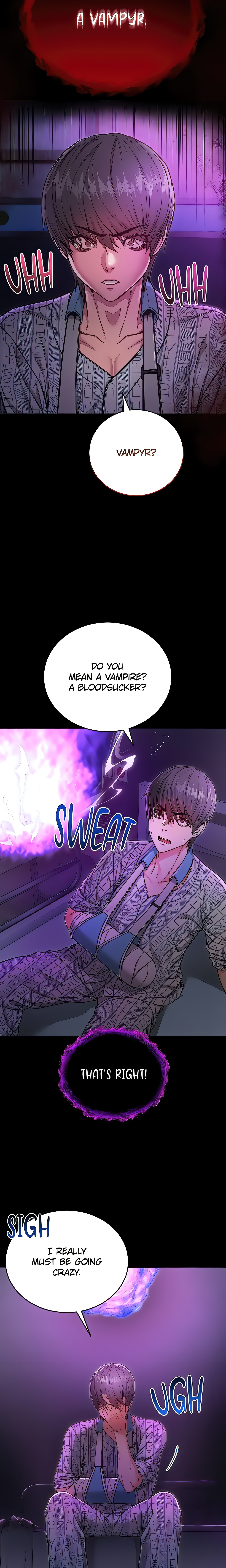 I’m a Vampire (Official) Page 38 - MangaHe