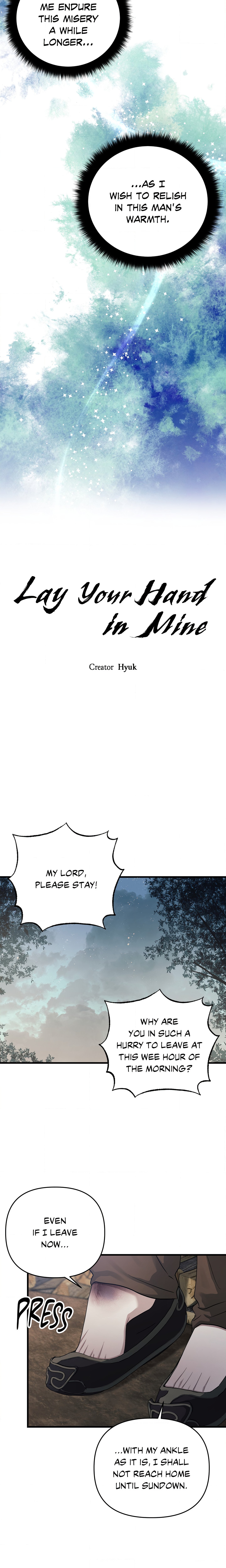 Lay Your Hand in Mine (Uncensored) Page 13 - MangaHe