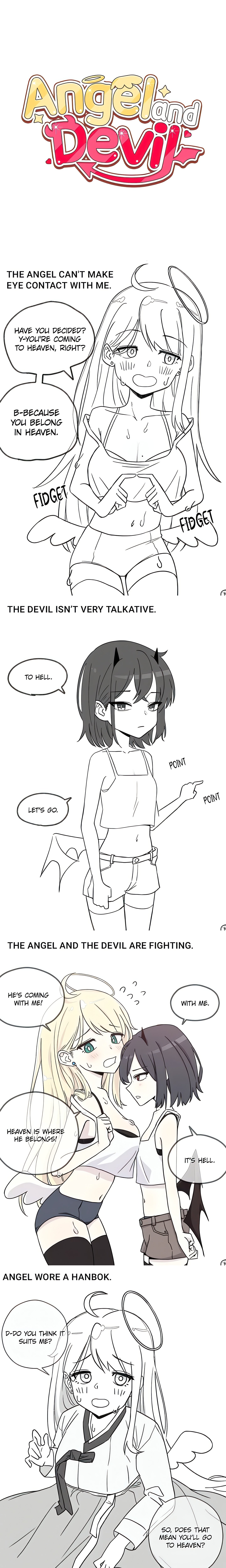 Angel and Devil (Official) Page 3 - MangaHe