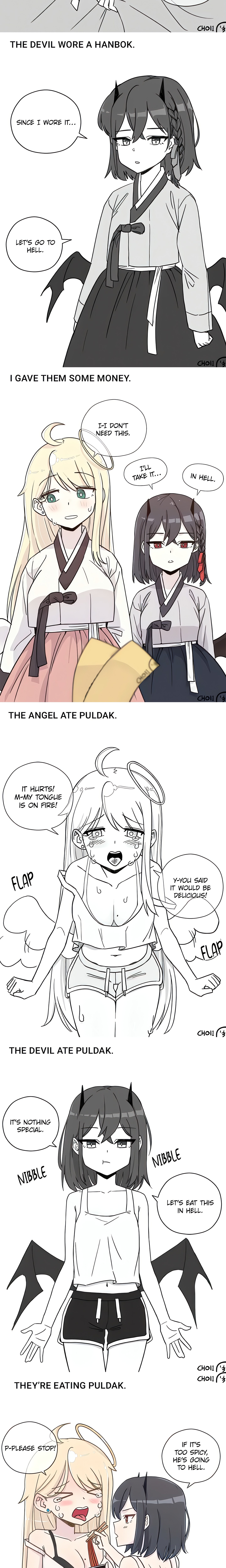 Angel and Devil (Official) Page 4 - MangaHe