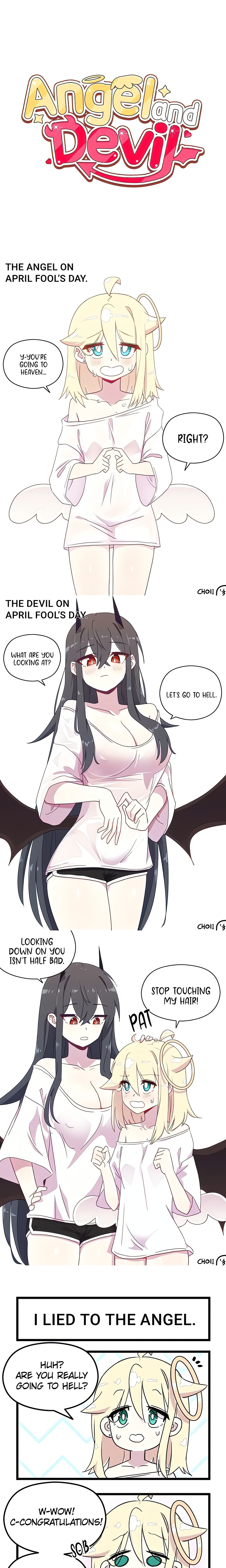 Angel and Devil (Official) Page 3 - MangaHe