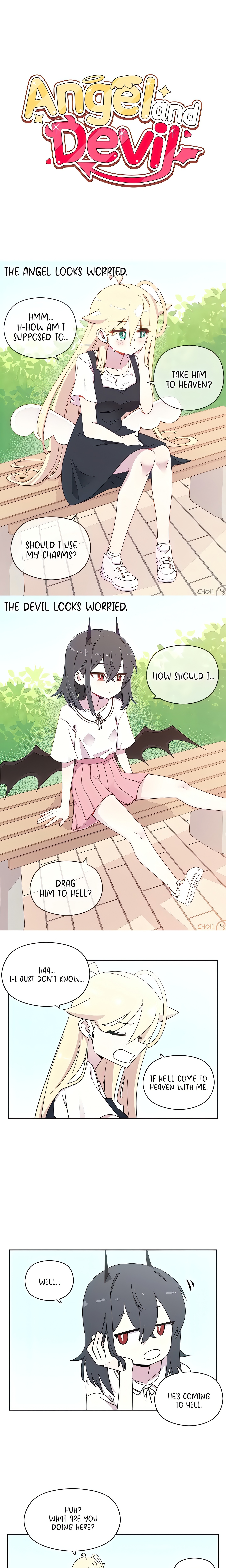 Angel and Devil (Official) Page 3 - MangaHe