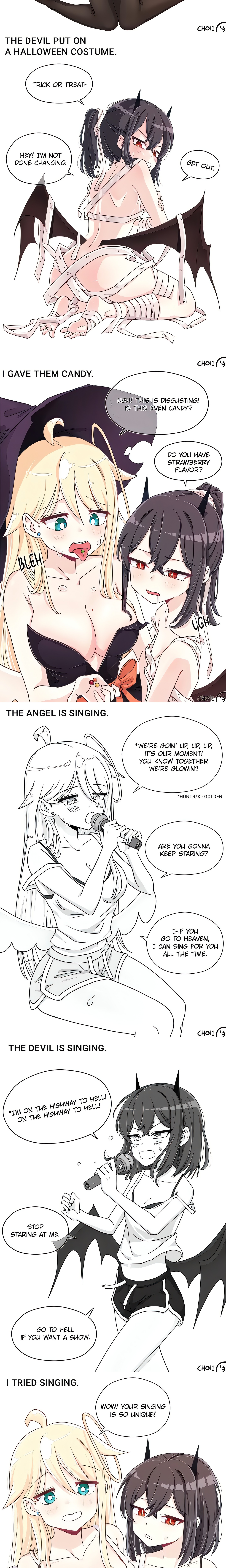 Angel and Devil (Official) Page 4 - MangaHe