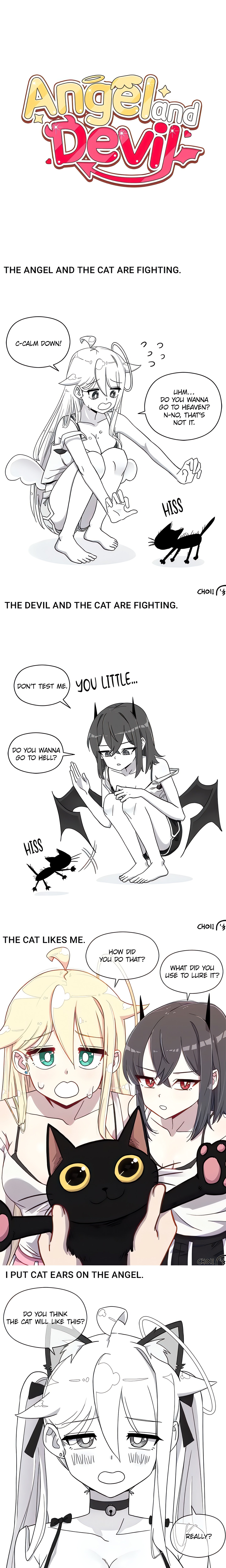 Angel and Devil (Official) Page 3 - MangaHe
