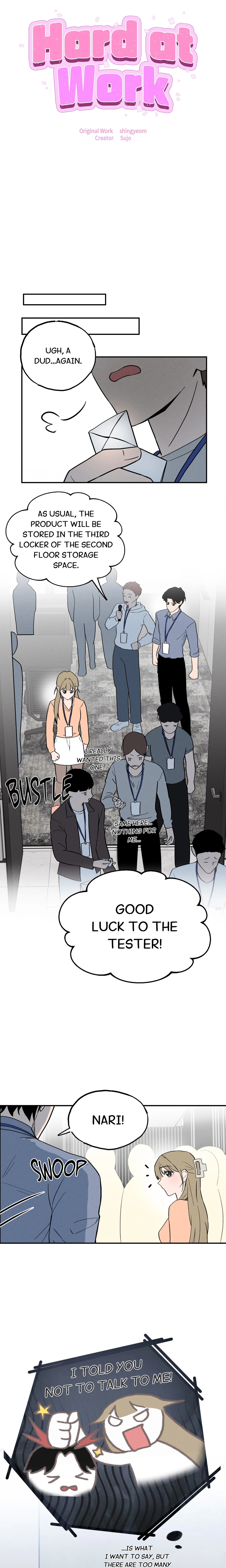 Hard at Work Page 5 - MangaHe
