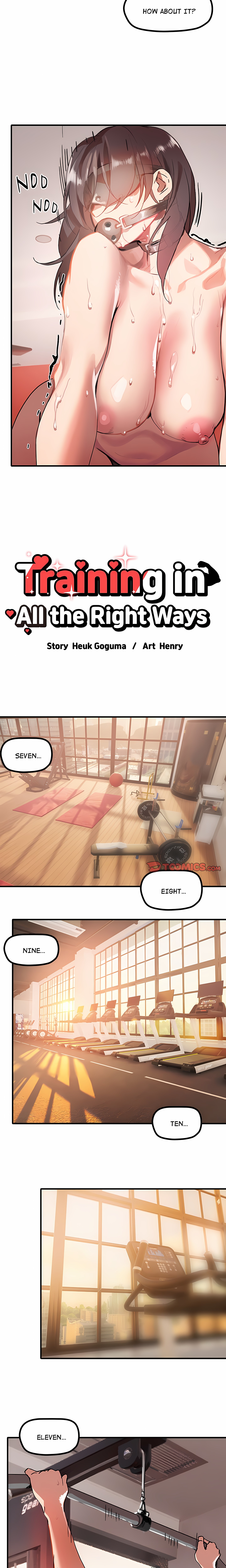 Training in All the Right Ways Page 9 - MangaHe