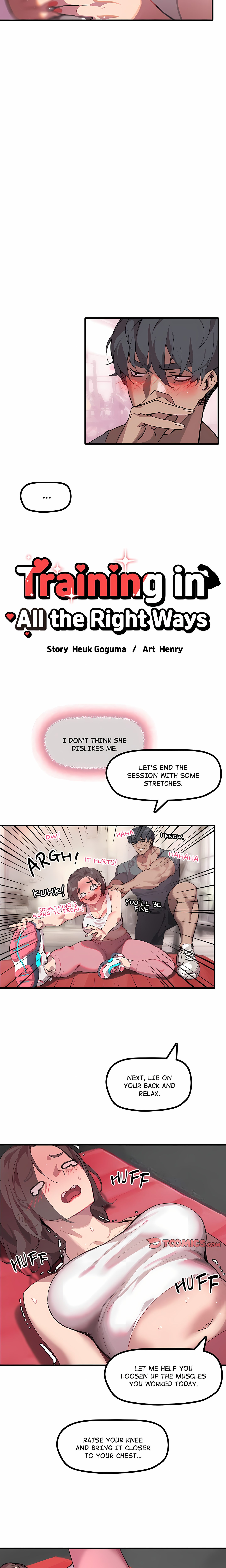 Training in All the Right Ways Page 4 - MangaHe
