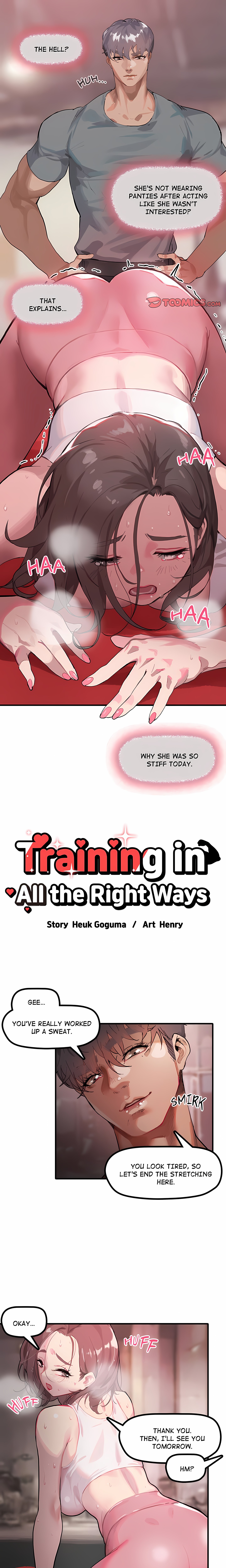 Training in All the Right Ways Page 3 - MangaHe